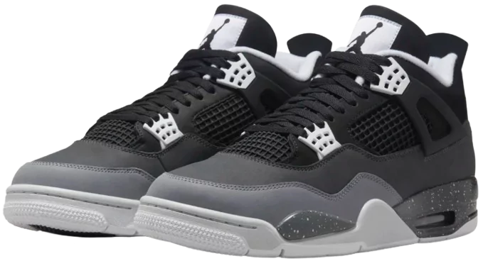 Side View of Jordan 4 Retro Fear (2024)